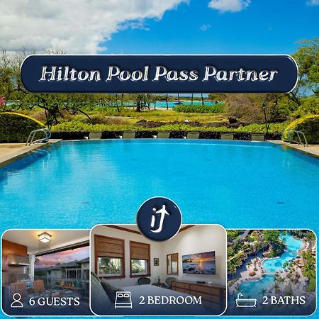 Hilton Pool Pass Included, Kolea - Luxe Penthouse Villa ไวโคโลอา ภายนอก รูปภาพ